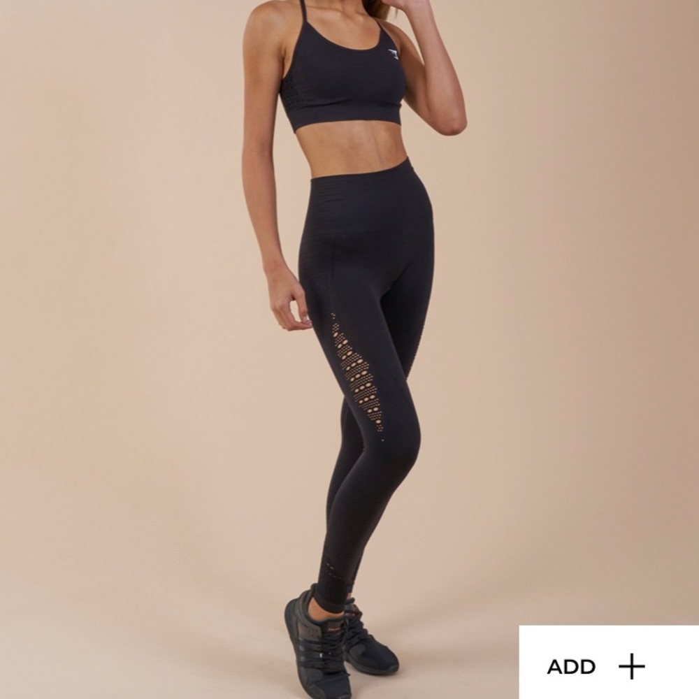Gymshark Energy Seamless in Black